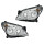 Headlight Set 12 V W5W H7/H1 H21W Halogen HELLA for e.g. OPEL ASTRA