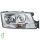 Headlight Set left right 24 V LED H7/H7 PY21W Halogen HELLA for e.g. MAN TGS