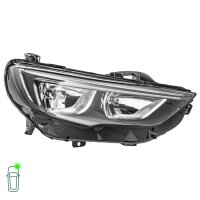Headlight Set left right 12 V LED H7/H7 halogen HELLA for e.g. OPEL INSIGNIA