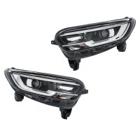 Headlight Set left right PY21W LED H7/H7 Halogen HELLA...