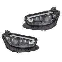 Headlight Set left right LED HELLA for MERCEDES-BENZ...