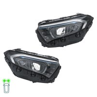 Headlight Set left right LED HELLA suitable for...