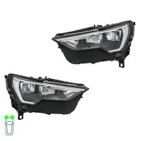 Headlight Set 12 V LED PWY24W HELLA suitable for e.g....