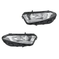 Headlight Set left right H7/H7 halogen HELLA suitable for...
