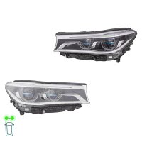 Hauptscheinwerfer-Set links rechts 12 V Laser LED HELLA...