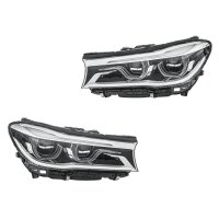 Headlight Set left right 12 V LED HELLA suitable for BMW...