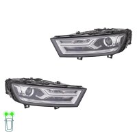 Hauptscheinwerfer-Set li re 12 V H7 PSY24W D5S LED...