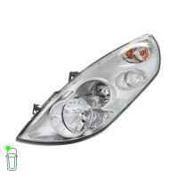 Headlight Set 12 V W5W PY21W H7/H1 Halogen FF HELLA for e.g. OPEL MOVANO