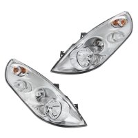 Headlight Set 12 V PY21W H7/H1 W5W FF Halogen HELLA for...
