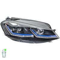 Headlight Set left right LED HELLA suitable for e.g. VW GOLF
