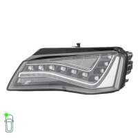 Headlight Set left right 12 V LED HELLA suitable for AUDI A8