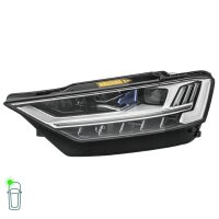 Headlight Set left right 12 V LED matrix high-resolution HELLA for AUDI A8