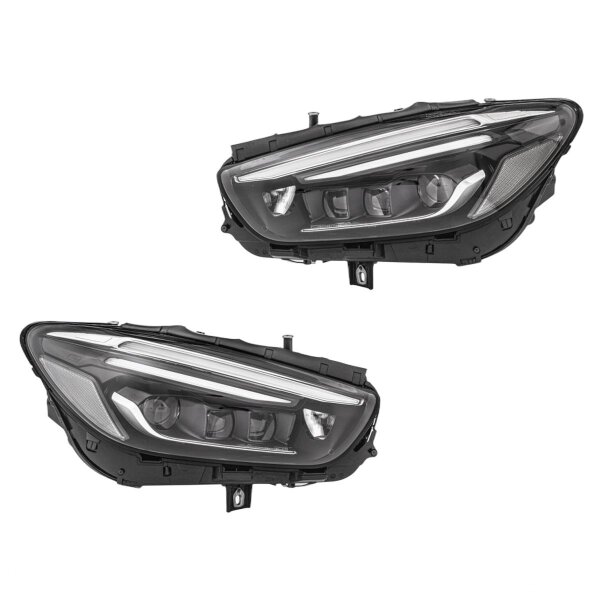 Headlight Set left right 12 V LED HELLA for MERCEDES-BENZ B-CLASS