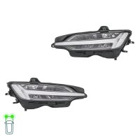 Headlight Set left right LED HELLA suitable for e.g....