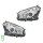 Headlight Set left right 12 V D1S/H7 W5W PY21W Xenon HELLA for NISSAN QASHQAI