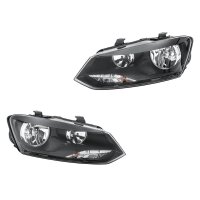 Scheinwerfer-Set links/rechts W5W HELLA für VW Polo...