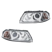 Headlight Set 12 V H7/H7 W5W PY21W Halogen FF DE HELLA...