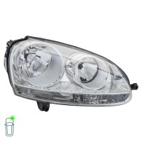 Headlight Set left right 12 V W5W PY21W H7/H7 Halogen HELLA for e.g. VW GOLF