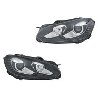 Headlight Set 12 V LED D1S PY21W W5W Bi-Xenon HELLA for...
