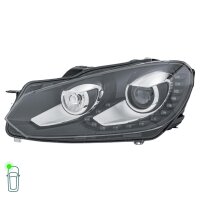 Headlight Set 12 V LED D1S PY21W W5W Bi-Xenon HELLA for e.g. VW GOLF