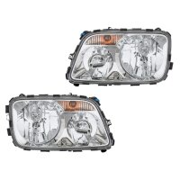 Headlight Set left right 24 V W5W PY21W H7/H1 FF Halogen...