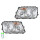 Headlight Set left right 24 V W5W PY21W H7/H1 FF Halogen HELLA for MB ACTROS