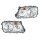 Headlight Set left right 24 V W5W PY21W H7/H1 Halogen FF HELLA for MB ACTROS
