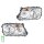 Headlight Set left right 24 V W5W PY21W H7/H1 Halogen FF HELLA for MB ACTROS