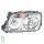 Headlight Set left right 24 V W5W PY21W H7/H1 Halogen FF HELLA for MB ACTROS