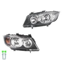 Headlight Set left right 12 V H7/H7 PY21W W5W Halogen...
