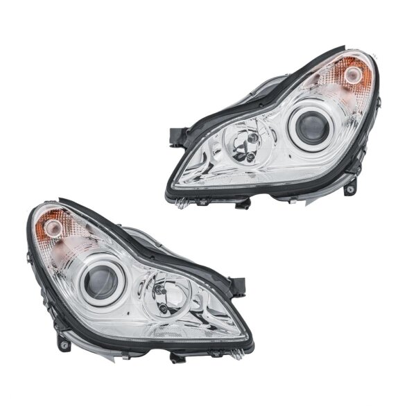 Hauptscheinwerfer-Set links rechts 12 V H7/H7 W5W PY21W Halogen HELLA für MB CLS