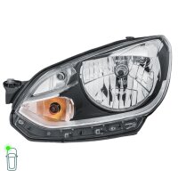 Headlight Set 12 V W21/5W PY21W H4 FF Halogen HELLA for e.g. VW UP!