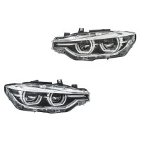 Headlight Set left right 12 V LED HELLA for BMW 3 Series...