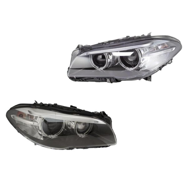 Headlight Set 12 V LED PY24W D1S/H7 bi-xenon HELLA for BMW 5 Series and others