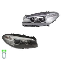 Headlight Set 12 V LED PY24W D1S/H7 bi-xenon HELLA for...