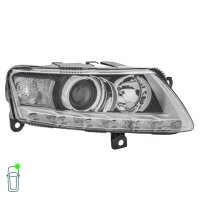 Headlight Set left right 12 V PY21W D3S/H7 Bi-Xenon HELLA for e.g. AUDI A6
