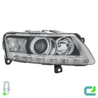 Scheinwerfer-Set links/rechts PSY24W HELLA für AUDI A6 Avant (4F5, C6)
