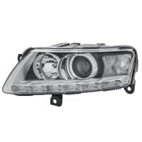 Scheinwerfer-Set links/rechts PSY24W HELLA für AUDI A6 Avant (4F5, C6)