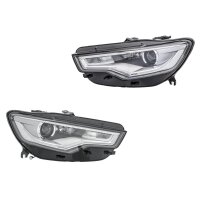 Headlight Set 12 V PSY24W D3S/H7 LED bi-xenon HELLA for...