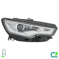 Scheinwerfer-Set links/rechts PSY24W HELLA für AUDI A6 Avant (4G5, 4GD, C7)