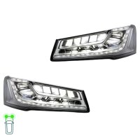 Headlight Set left right 12 V LED Matrix HELLA suitable...