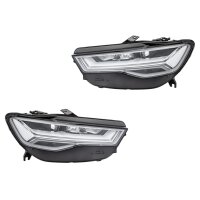 Headlight Set left right 12 V LED HELLA suitable for e.g....