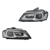 Scheinwerfer-Set links/rechts PS19W HELLA für AUDI...