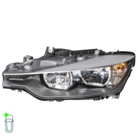 Headlight Set 12 V PY21W H7/H7 W6W Halogen FF HELLA for BMW 3 Series and others