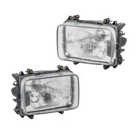 Hauptscheinwerfer-Set links rechts 24 V H4 W5W Halogen...