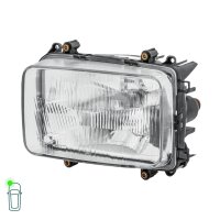 Headlight Set left right 24 V H4 W5W Halogen HELLA for e.g. DAF 85