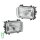 Headlight Set left right 24 V H4 W5W Halogen HELLA for e.g. DAF 85