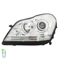 Headlight Set 12 V D1S/H7 WY5W W5W PY21W Bi-Xenon Halogen HELLA for MB