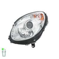 Headlight Set left right 12 V PY21W H7/H7 DE Halogen HELLA for MB R-CLASS