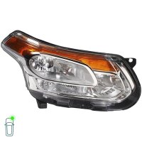 Headlight Set left right 12 V H21W W5W H7/H1 Halogen FF HELLA for CITROËN C3